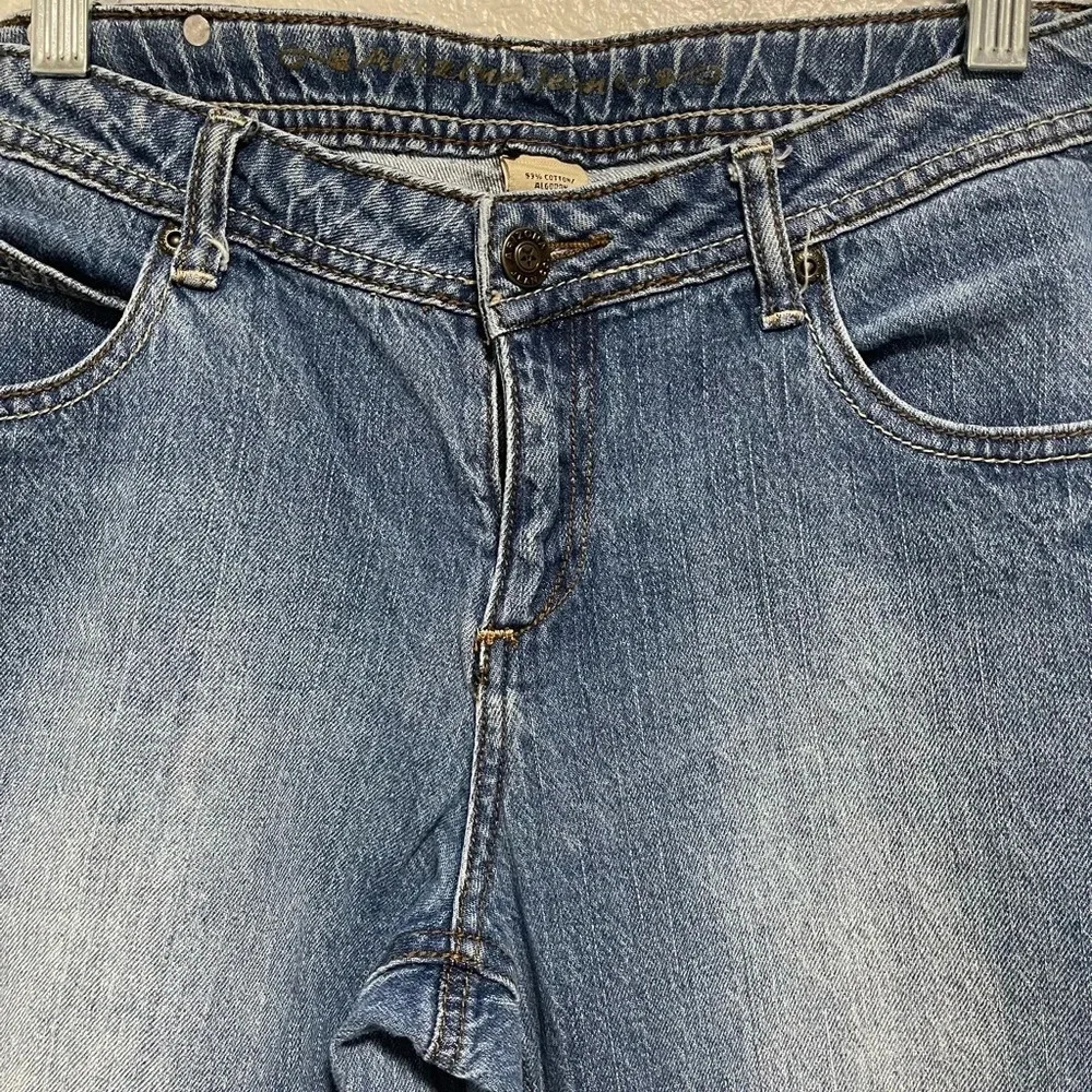 Arizona Girls Embellished Denim Jeans Size 16 - Picture 5 of 7